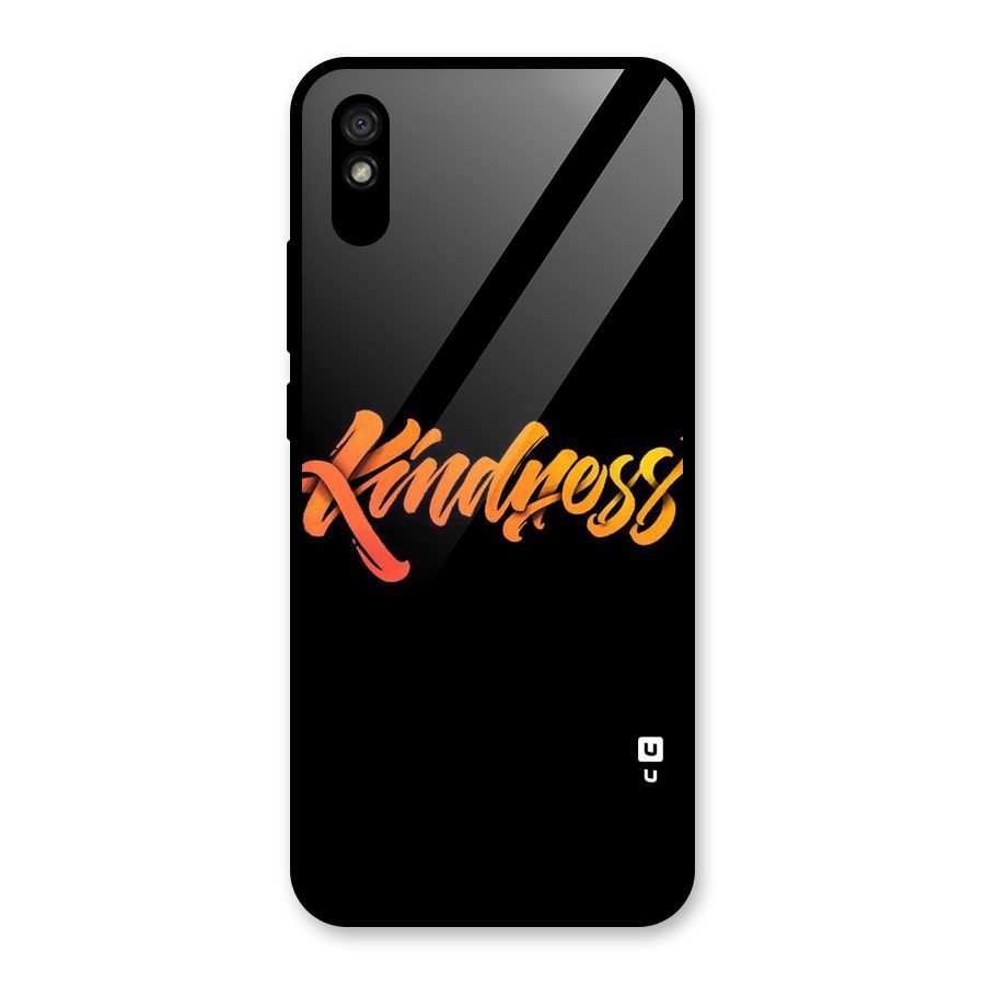 Kindness Glass Back Case for Redmi 9i