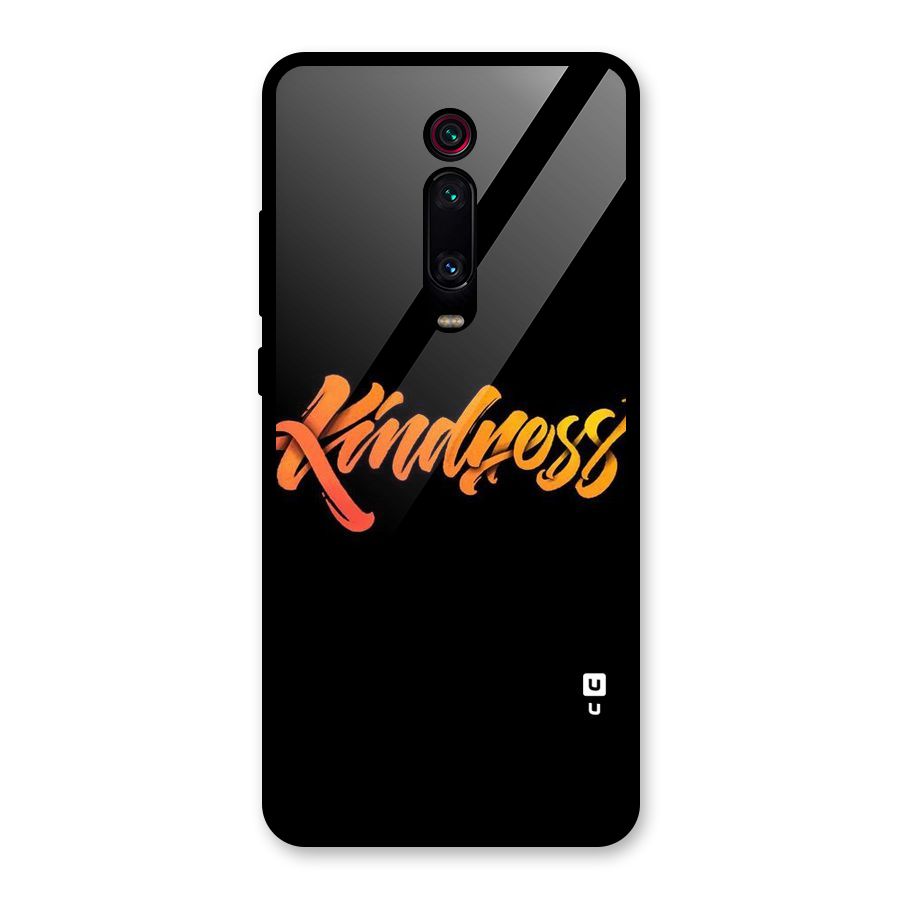 Kindness Glass Back Case for Redmi K20