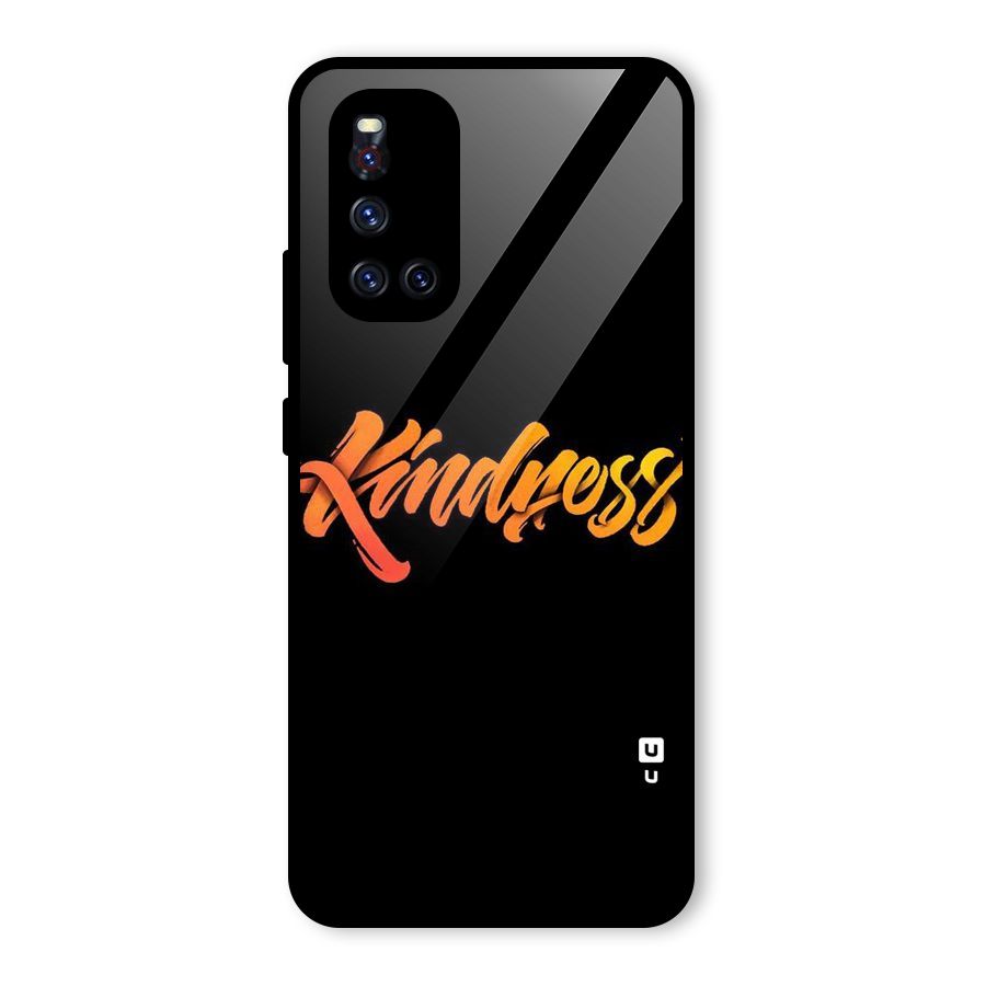 Kindness Glass Back Case for Vivo V19