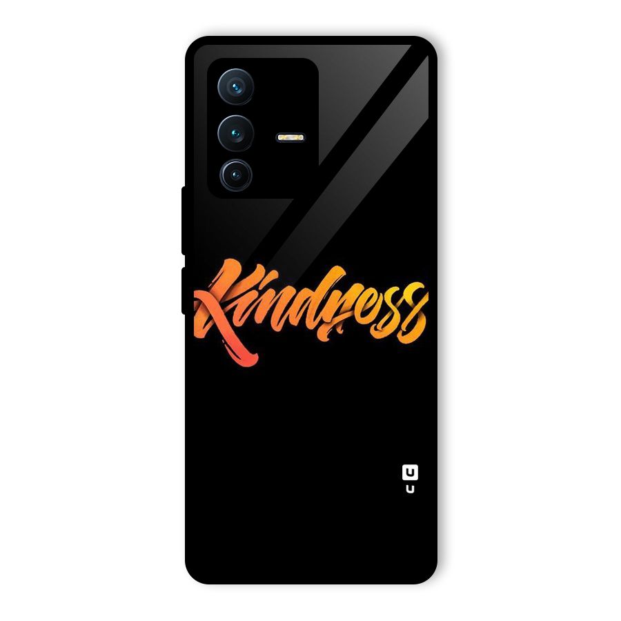 Kindness Glass Back Case for Vivo V23 Pro