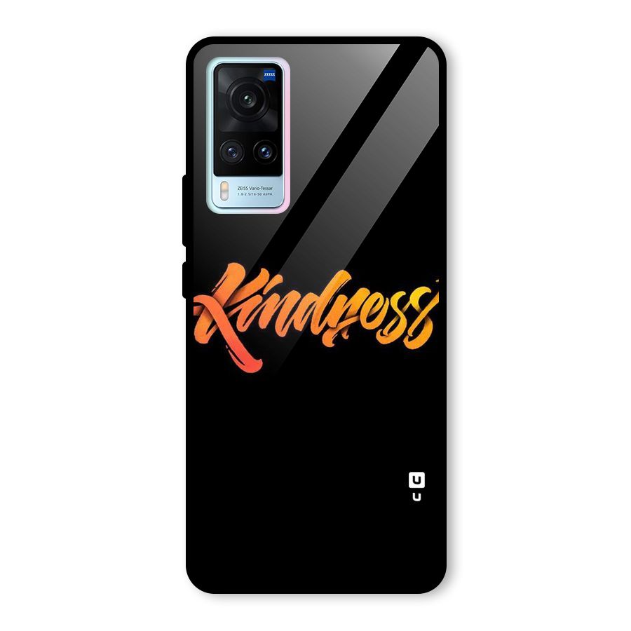 Kindness Glass Back Case for Vivo X60