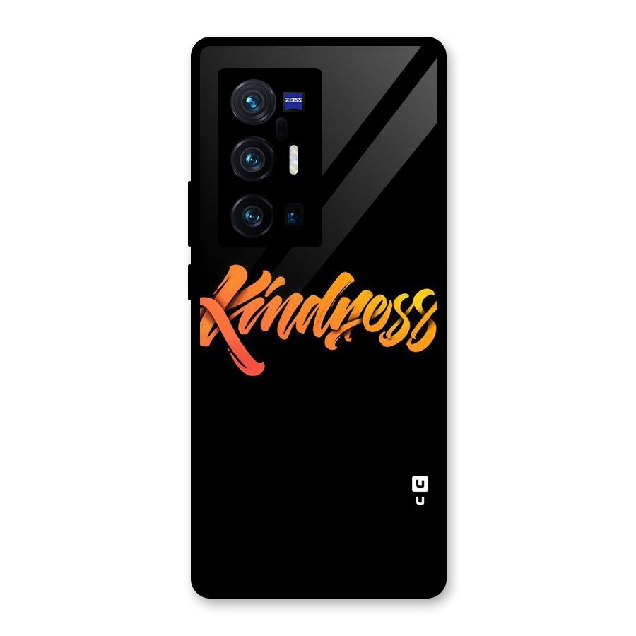 Kindness Glass Back Case for Vivo X70 Pro Plus