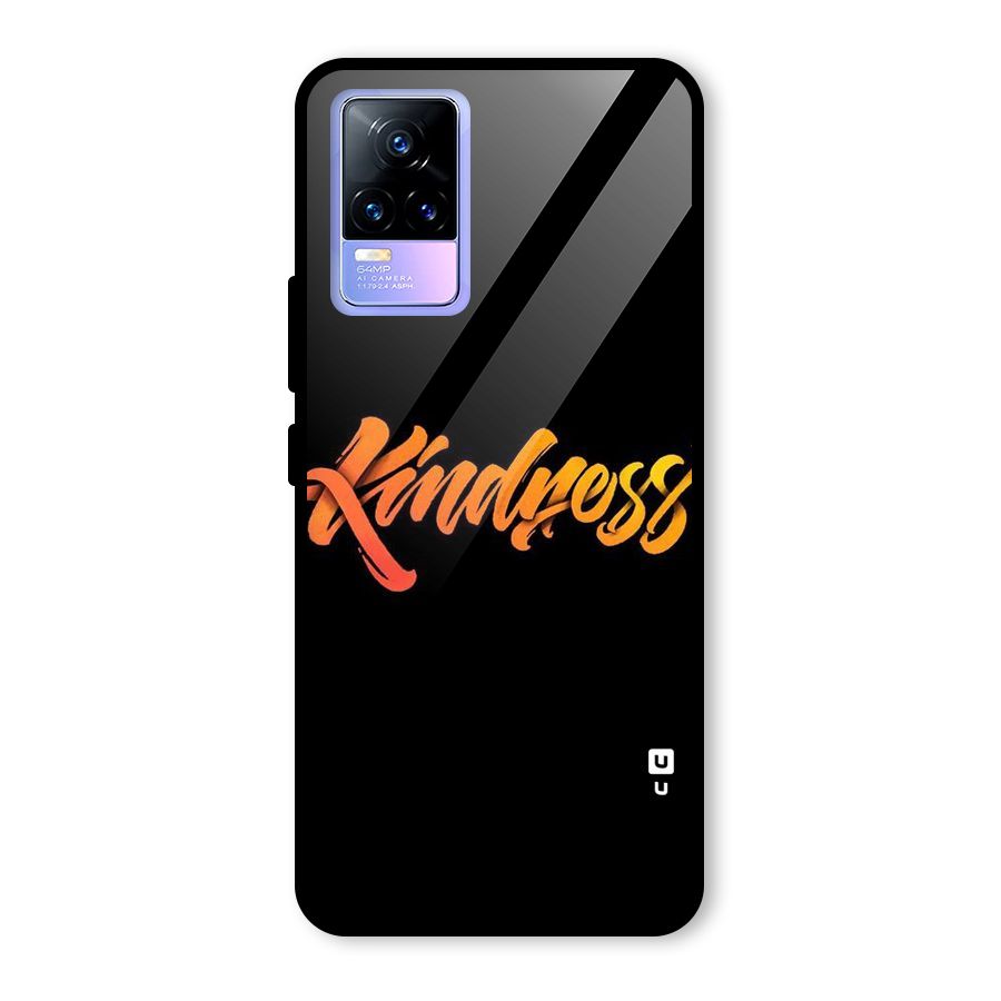 Kindness Glass Back Case for Vivo Y73