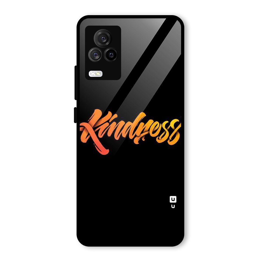 Kindness Glass Back Case for Vivo iQOO 7 Legend 5G