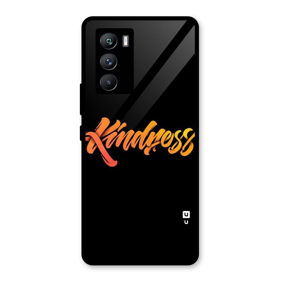 Kindness Glass Back Case for Vivo iQOO 9 SE