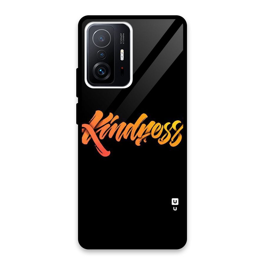 Kindness Glass Back Case for Xiaomi 11T Pro