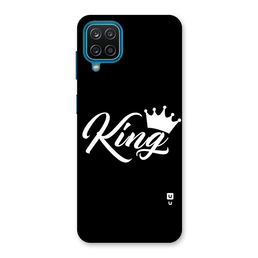 King Crown Typography Back Case for Galaxy M12