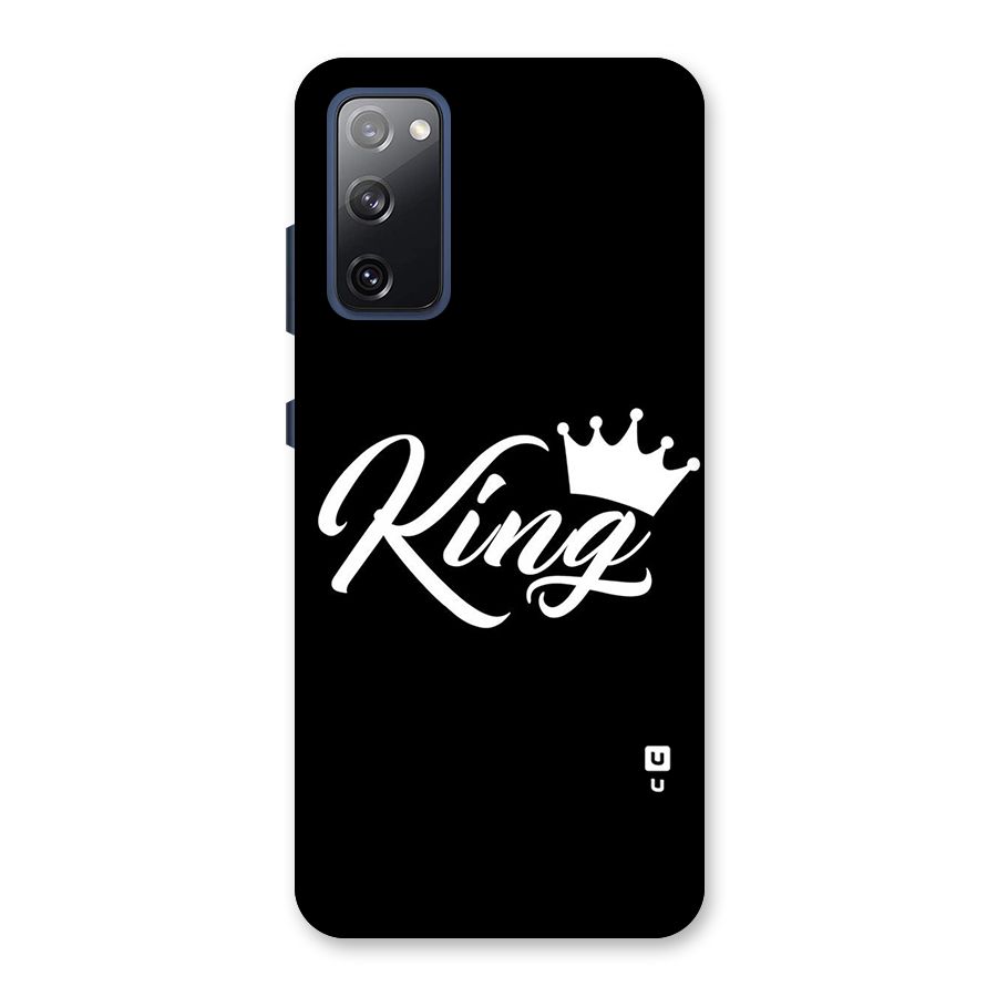 King Crown Typography Back Case for Galaxy S20 FE