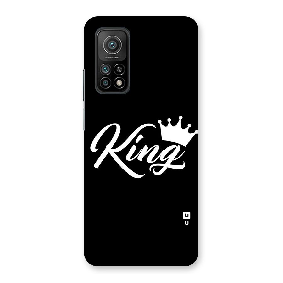 King Crown Typography Back Case for Mi 10T 5G