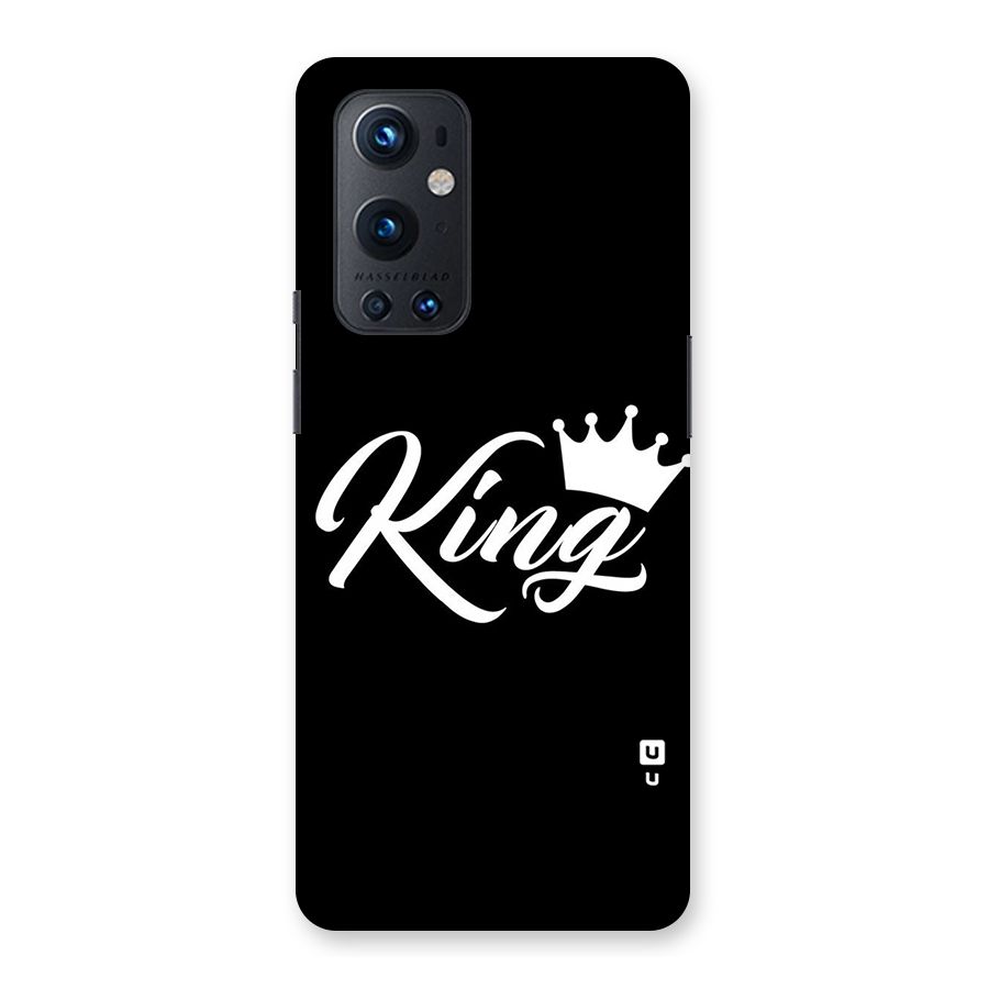 King Crown Typography Back Case for OnePlus 9 Pro