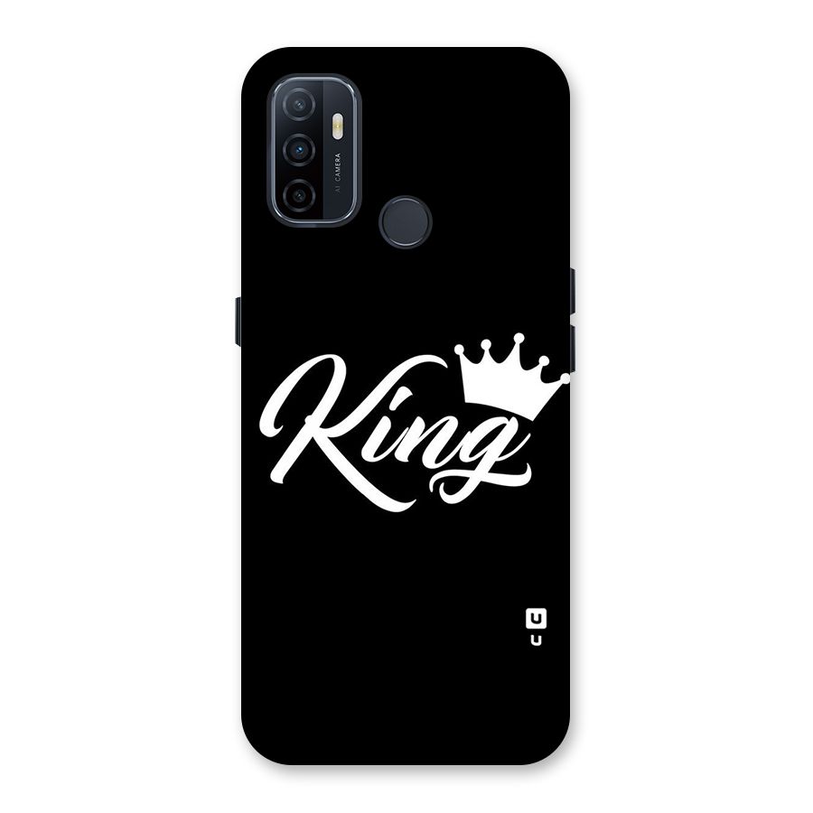 King Crown Typography Back Case for Oppo A32