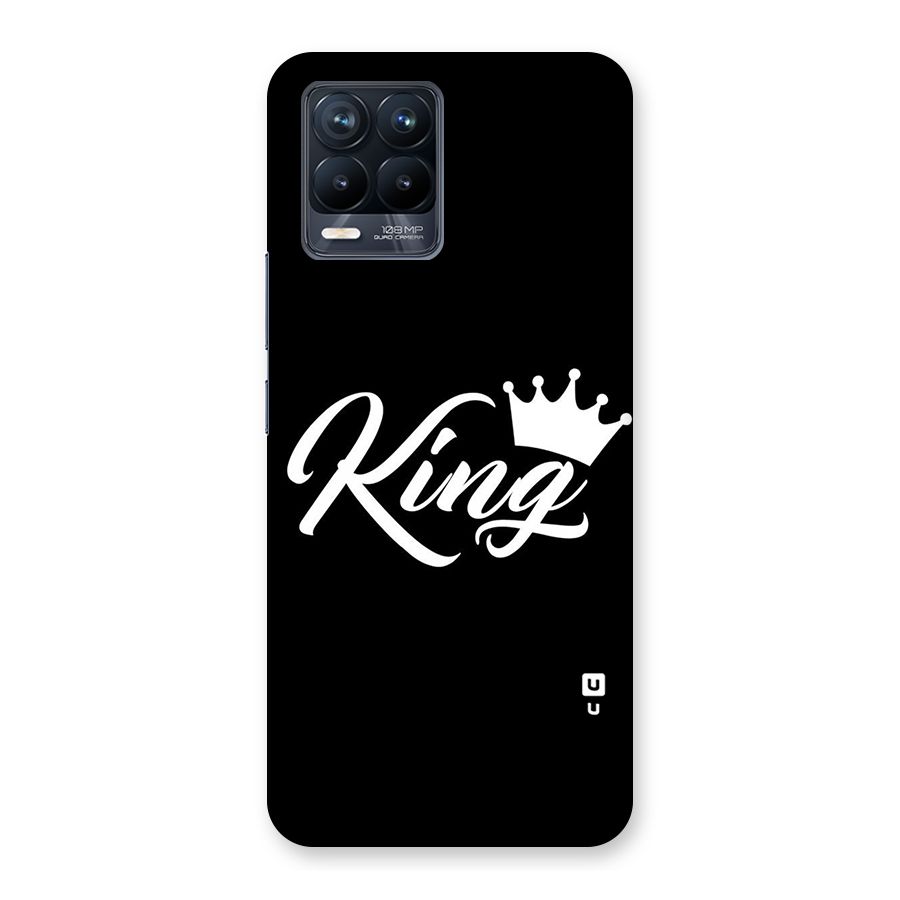 King Crown Typography Back Case for Realme 8 Pro