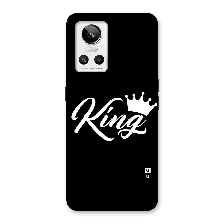 King Crown Typography Back Case for Realme GT Neo 3