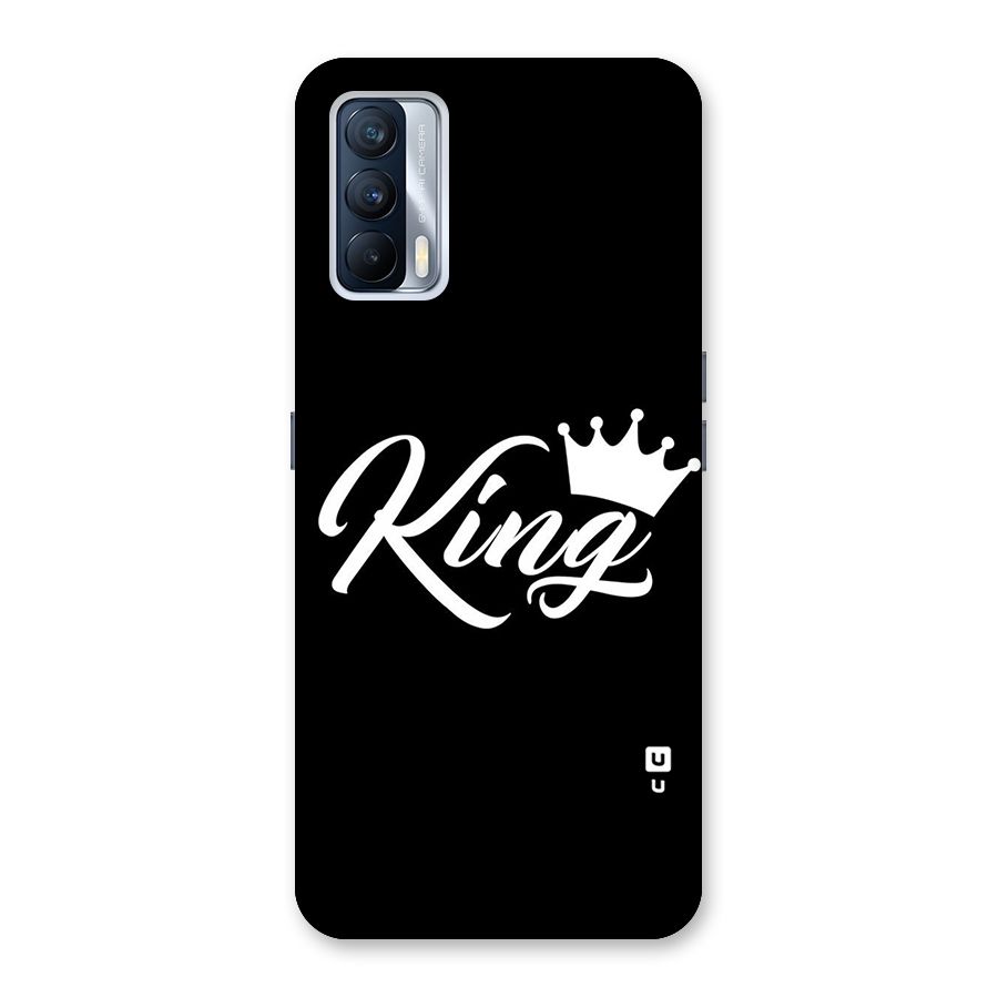 King Crown Typography Back Case for Realme X7
