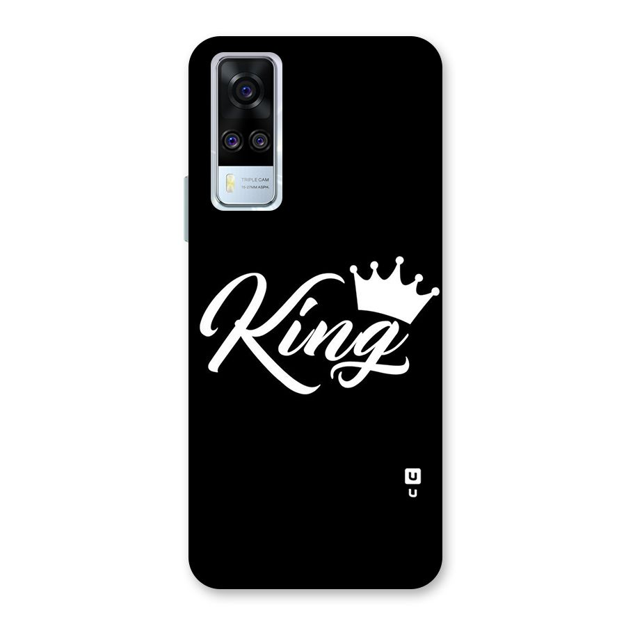 King Crown Typography Back Case for Vivo Y31