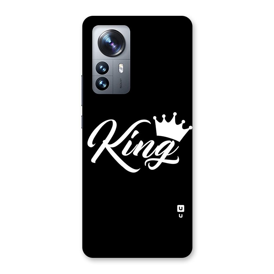 King Crown Typography Back Case for Xiaomi 12 Pro