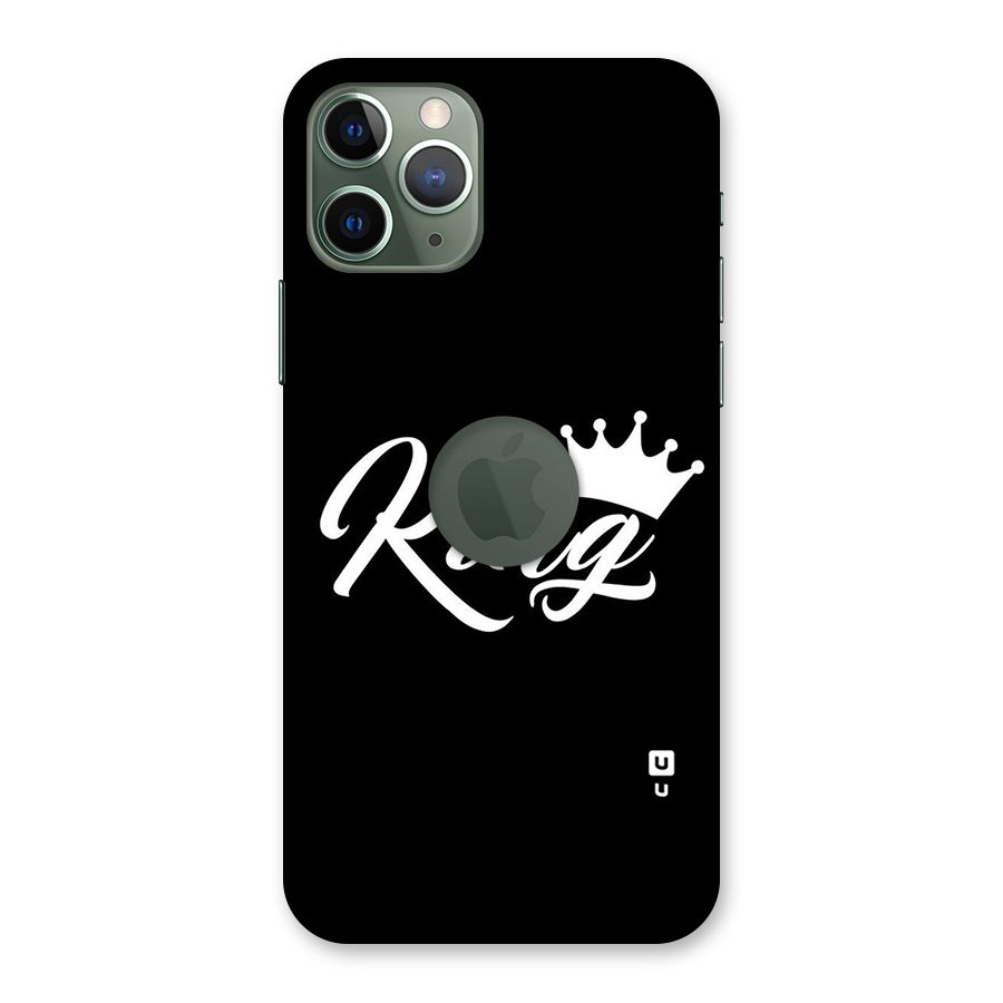 King Crown Typography Back Case for iPhone 11 Pro Logo  Cut