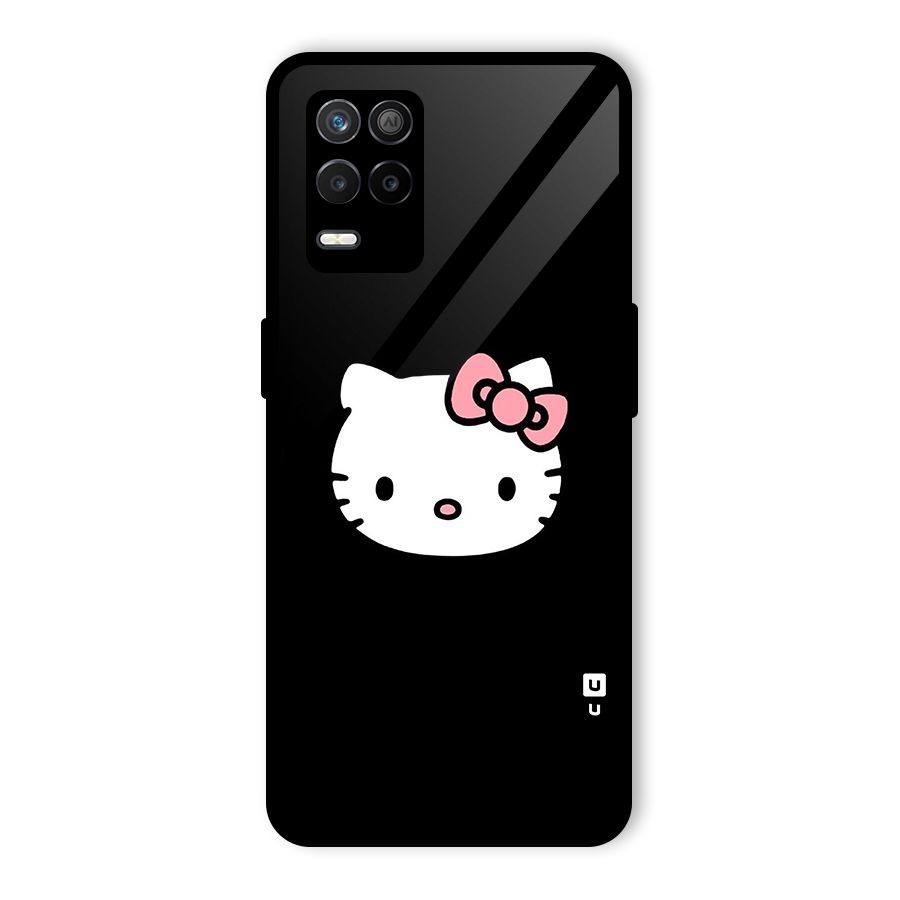 Kitty Cute Glass Back Case for Realme 9 5G