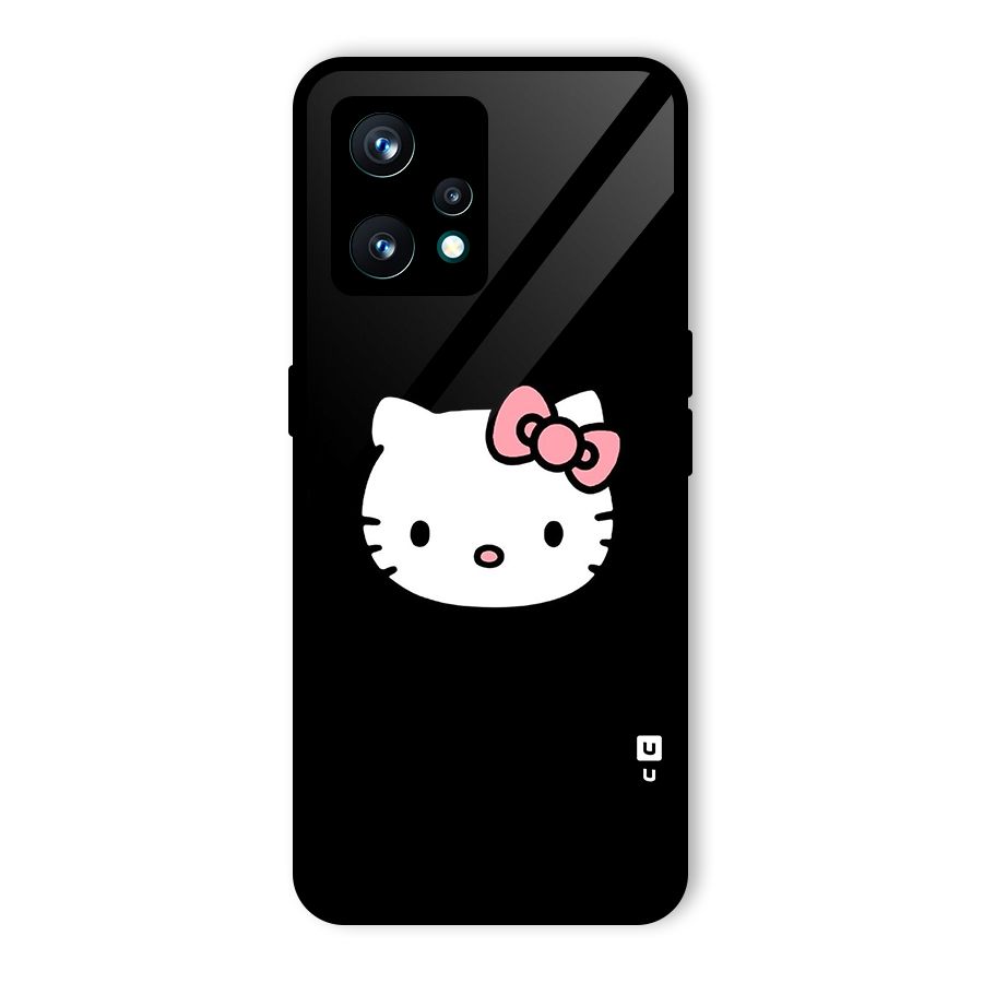 Kitty Cute Glass Back Case for Realme 9 Pro Plus 5G