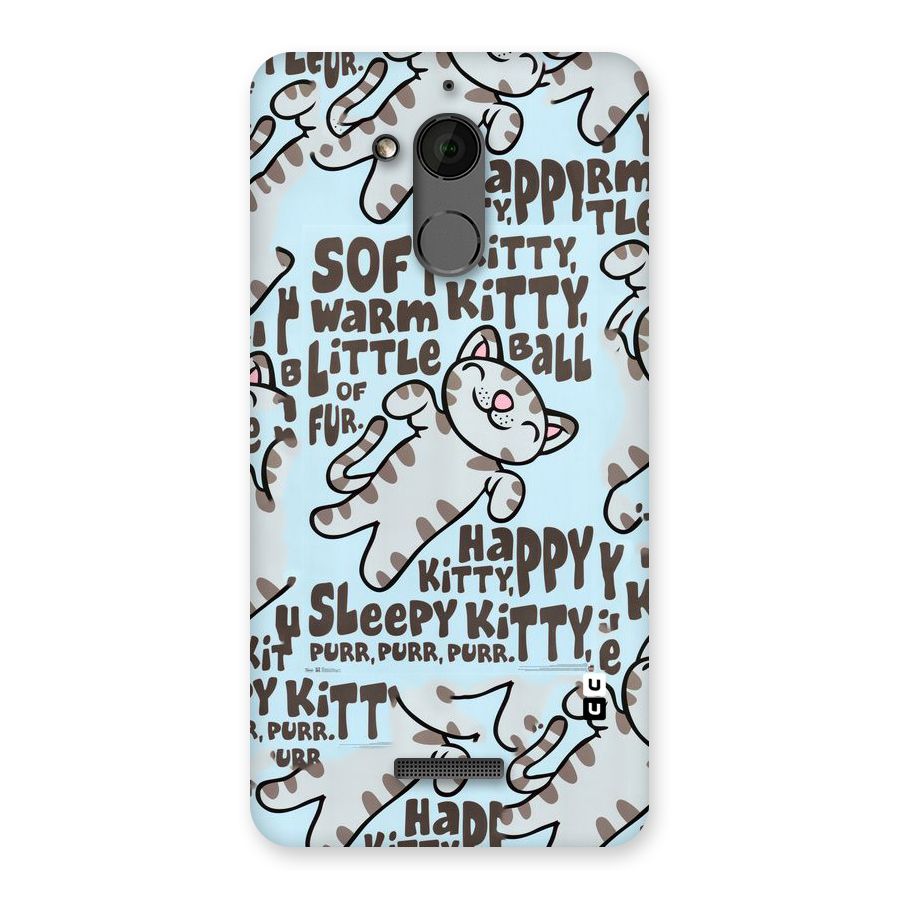 Kitty Pattern Back Case for Coolpad Note 5