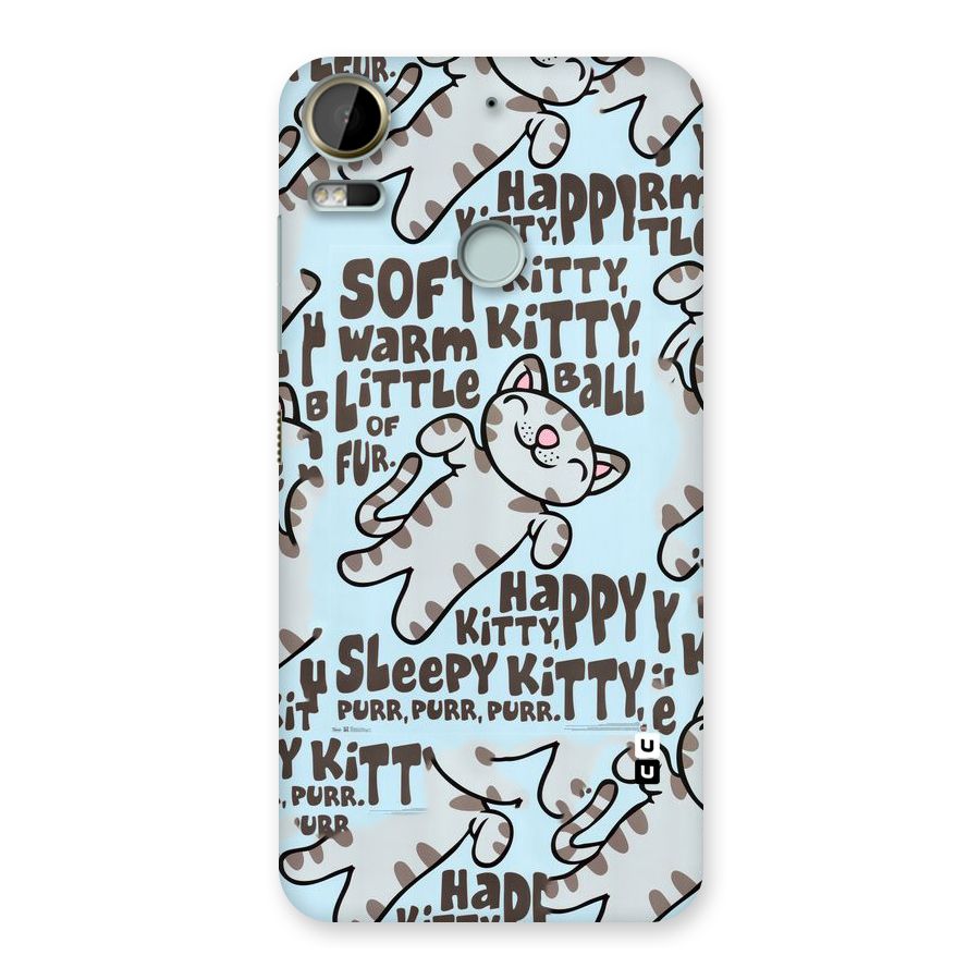 Kitty Pattern Back Case for Desire 10 Pro