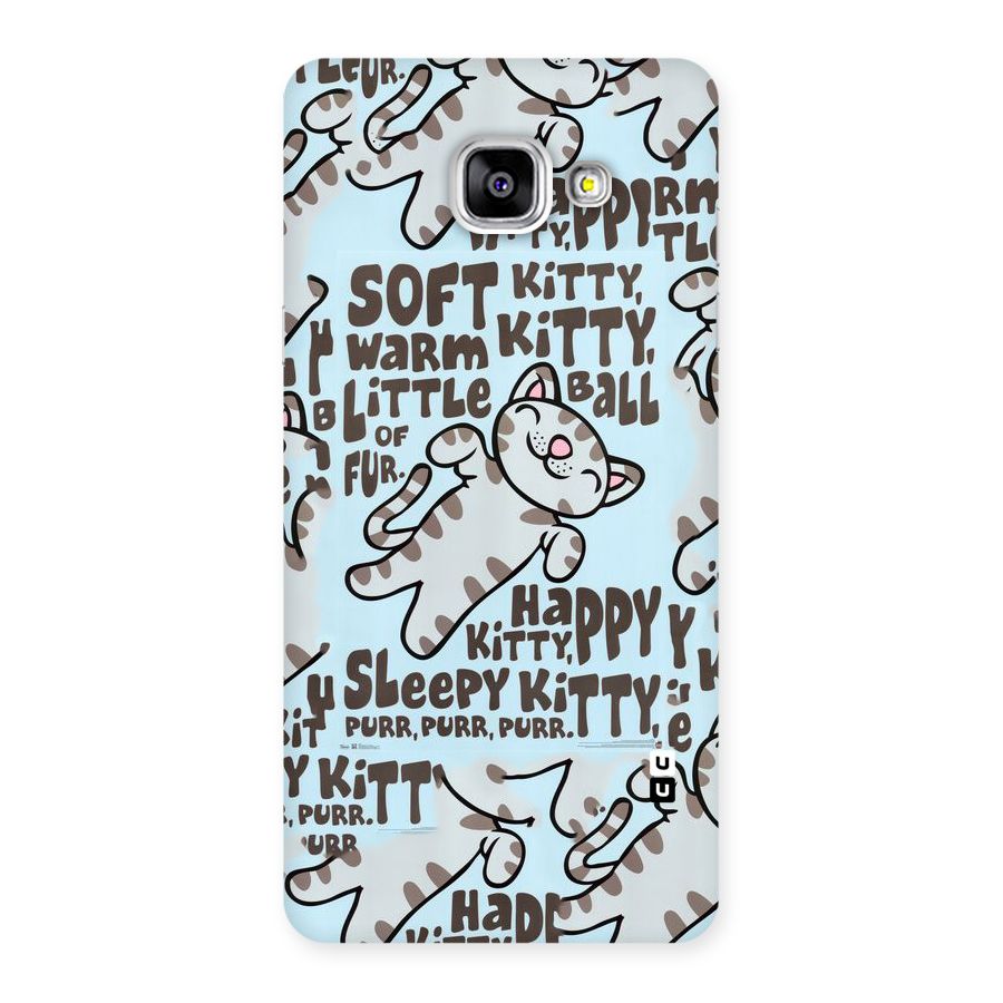 Kitty Pattern Back Case for Galaxy A5 2016