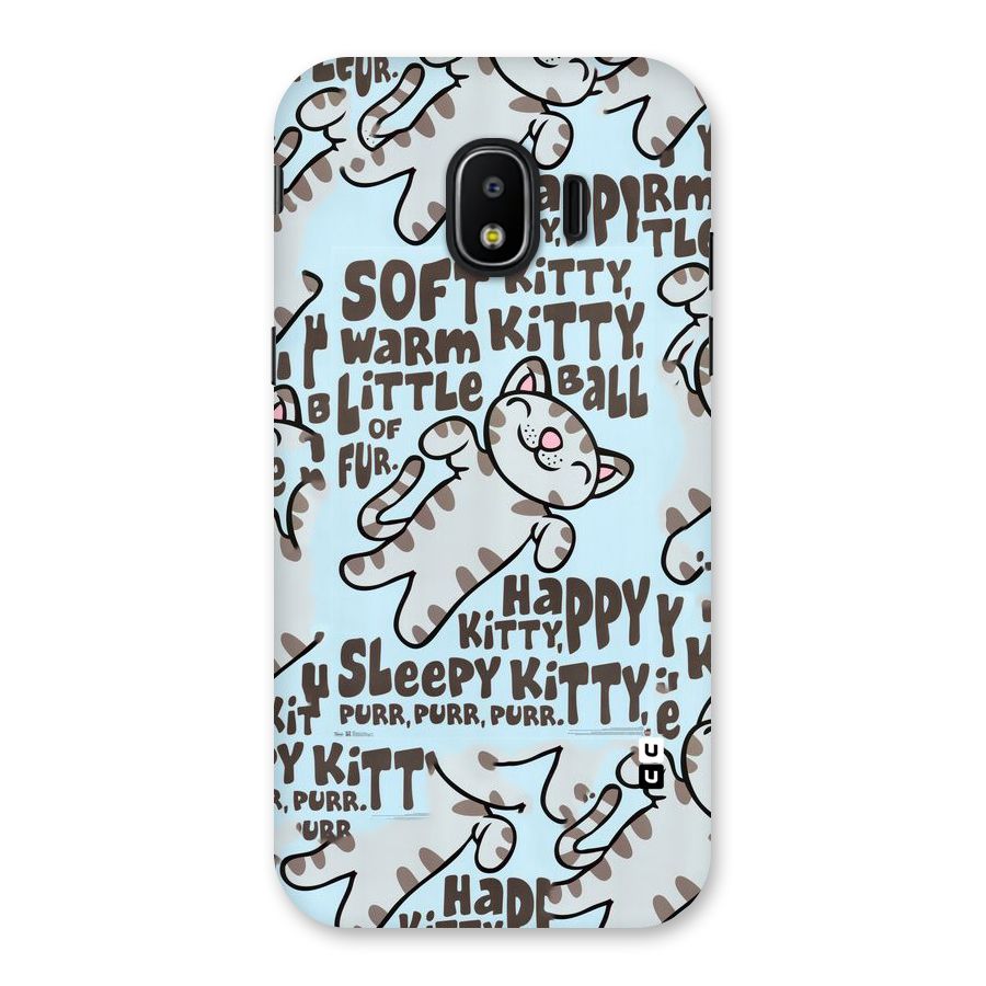 Kitty Pattern Back Case for Galaxy J2 Pro 2018