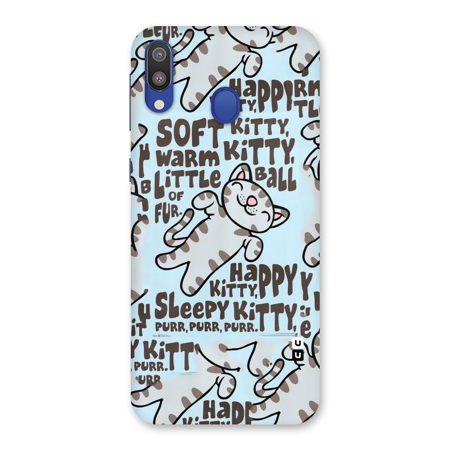 Kitty Pattern Back Case for Galaxy M20