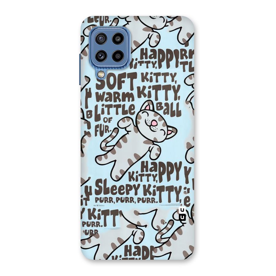Kitty Pattern Back Case for Galaxy M32