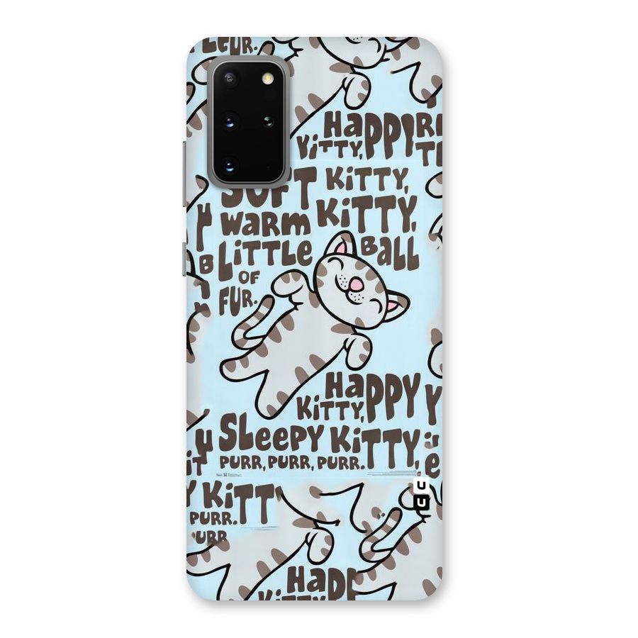 Kitty Pattern Back Case for Galaxy S20 Plus