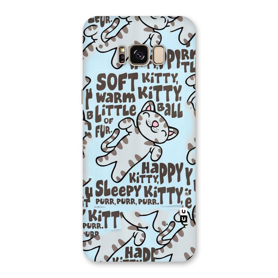 Kitty Pattern Back Case for Galaxy S8 Plus