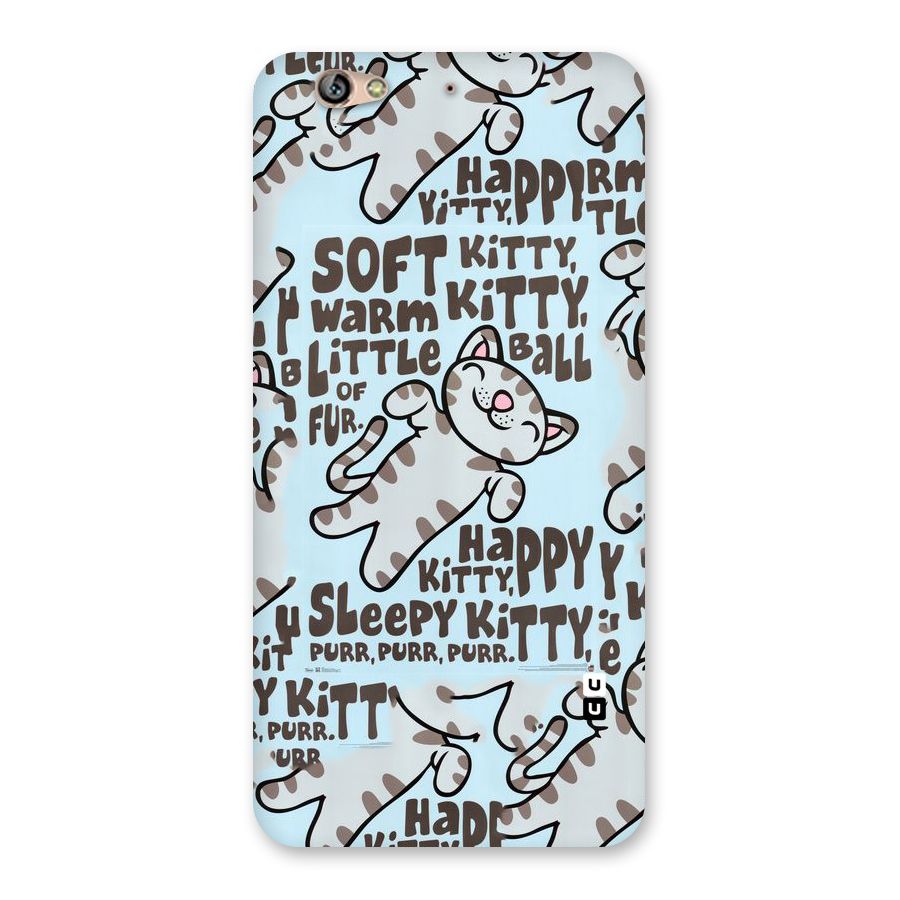 Kitty Pattern Back Case for Gionee S6