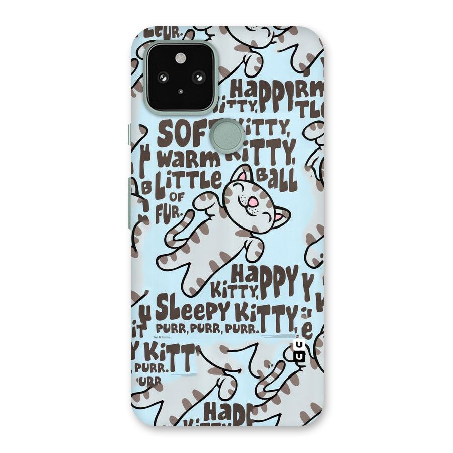 Kitty Pattern Back Case for Google Pixel 5