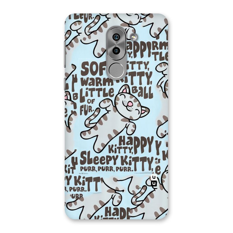 Kitty Pattern Back Case for Honor 6X