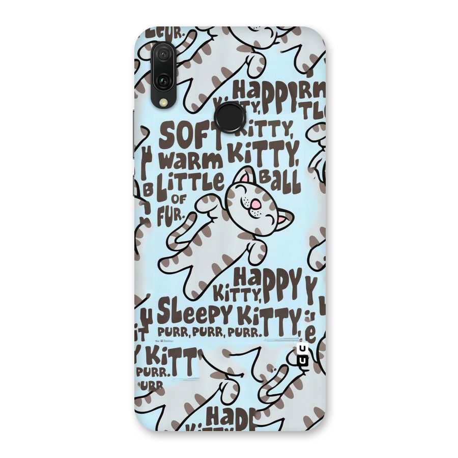 Kitty Pattern Back Case for Huawei Y9 (2019)