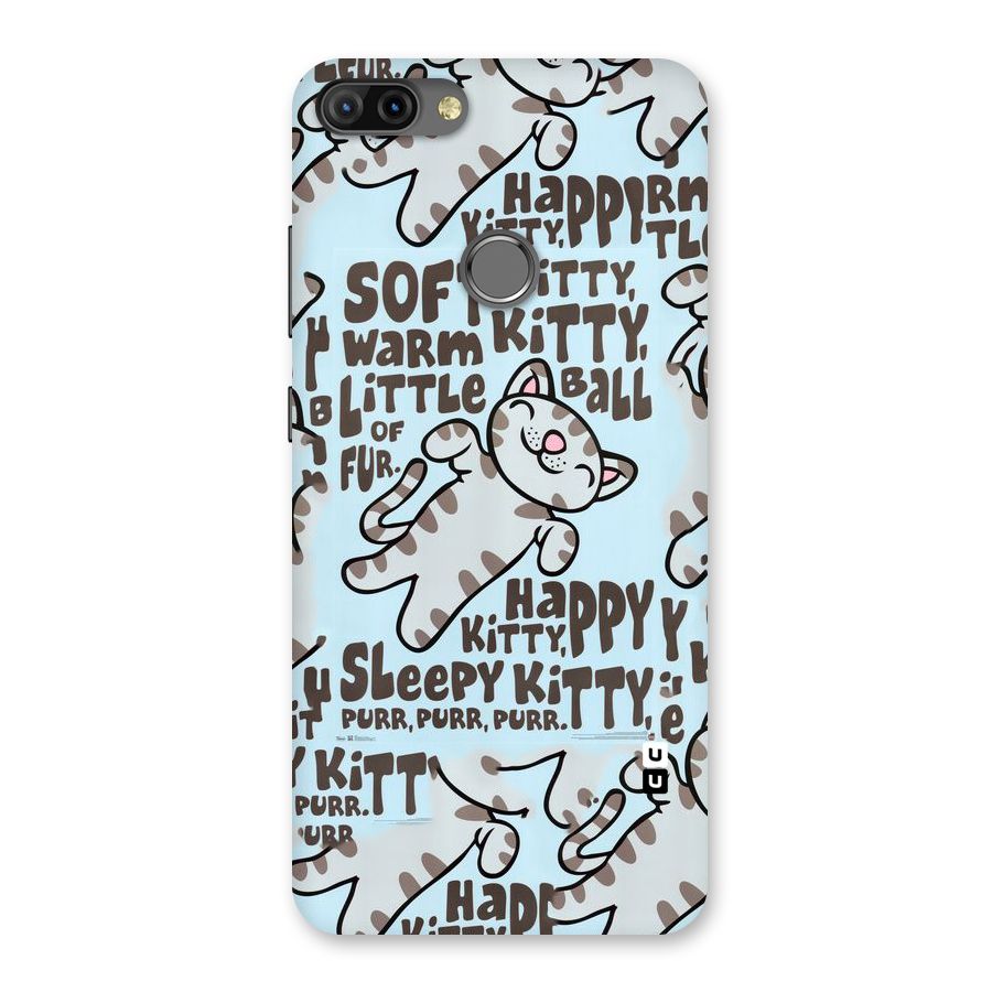 Kitty Pattern Back Case for Infinix Hot 6 Pro