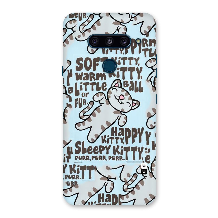 Kitty Pattern Back Case for LG  V40 ThinQ