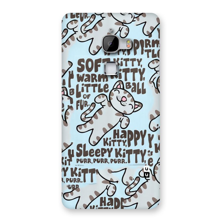 Kitty Pattern Back Case for LeTv Le Max