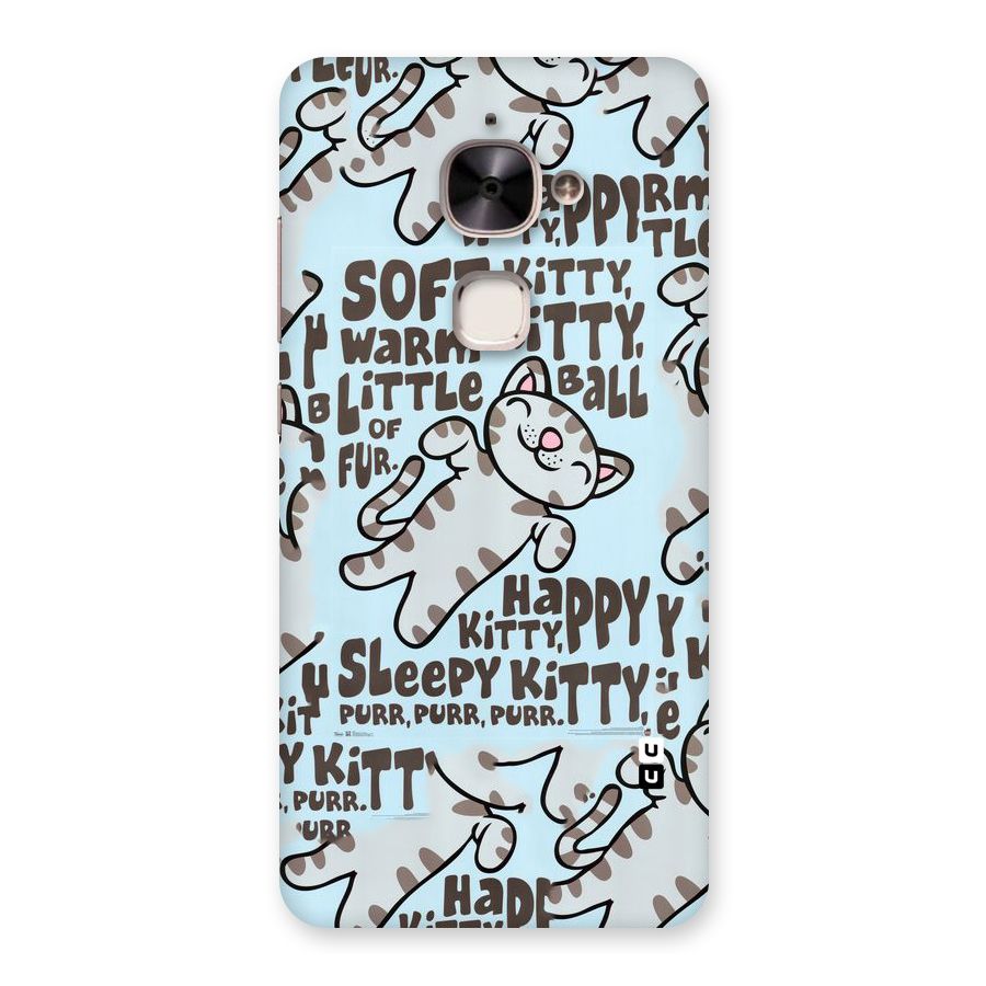 Kitty Pattern Back Case for Le 2