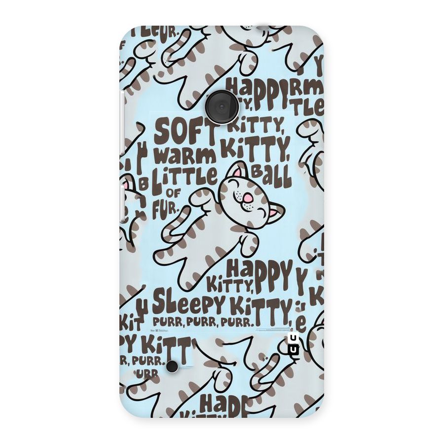 Kitty Pattern Back Case for Lumia 530