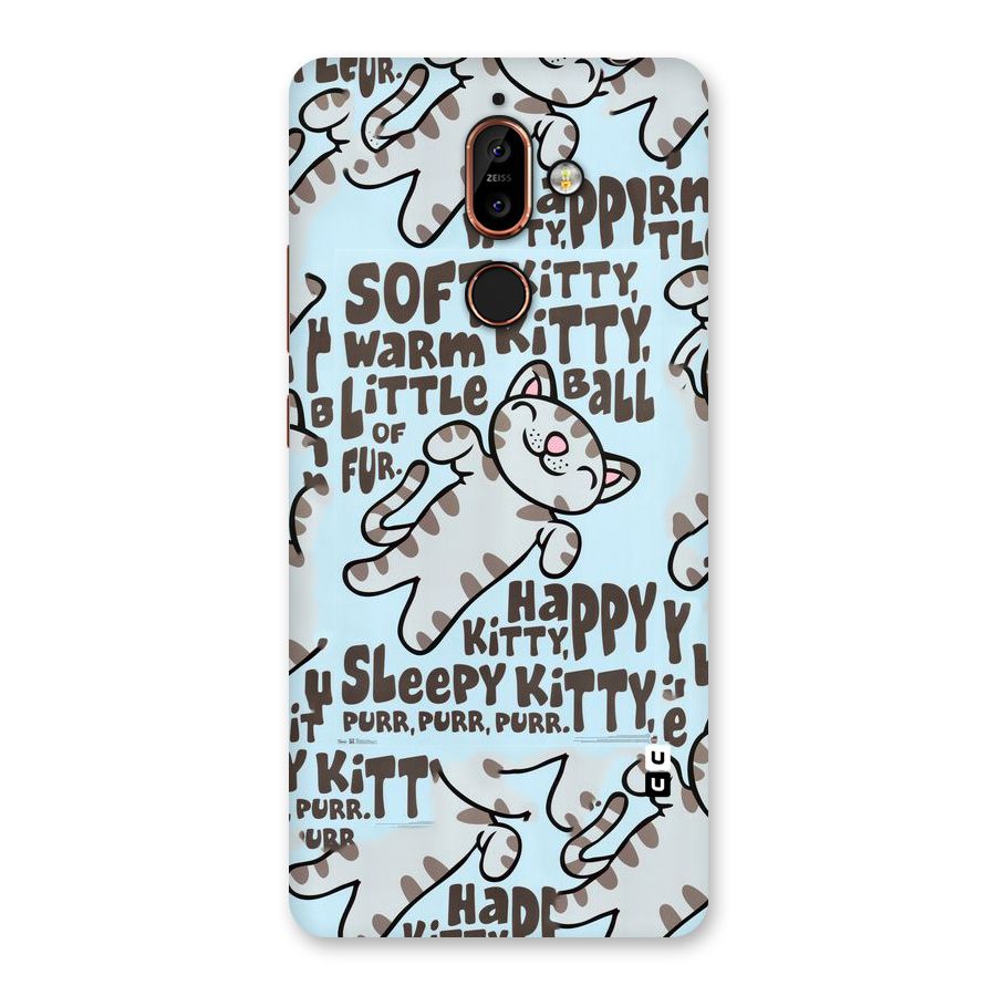 Kitty Pattern Back Case for Nokia 7 Plus