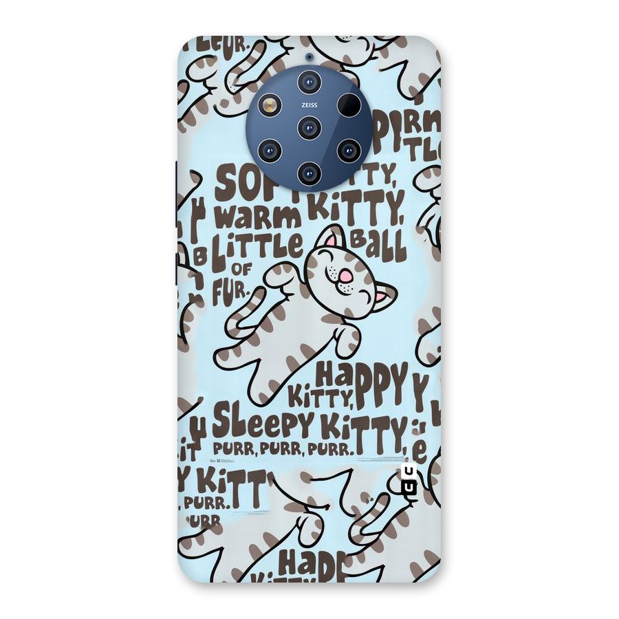 Kitty Pattern Back Case for Nokia 9 PureView