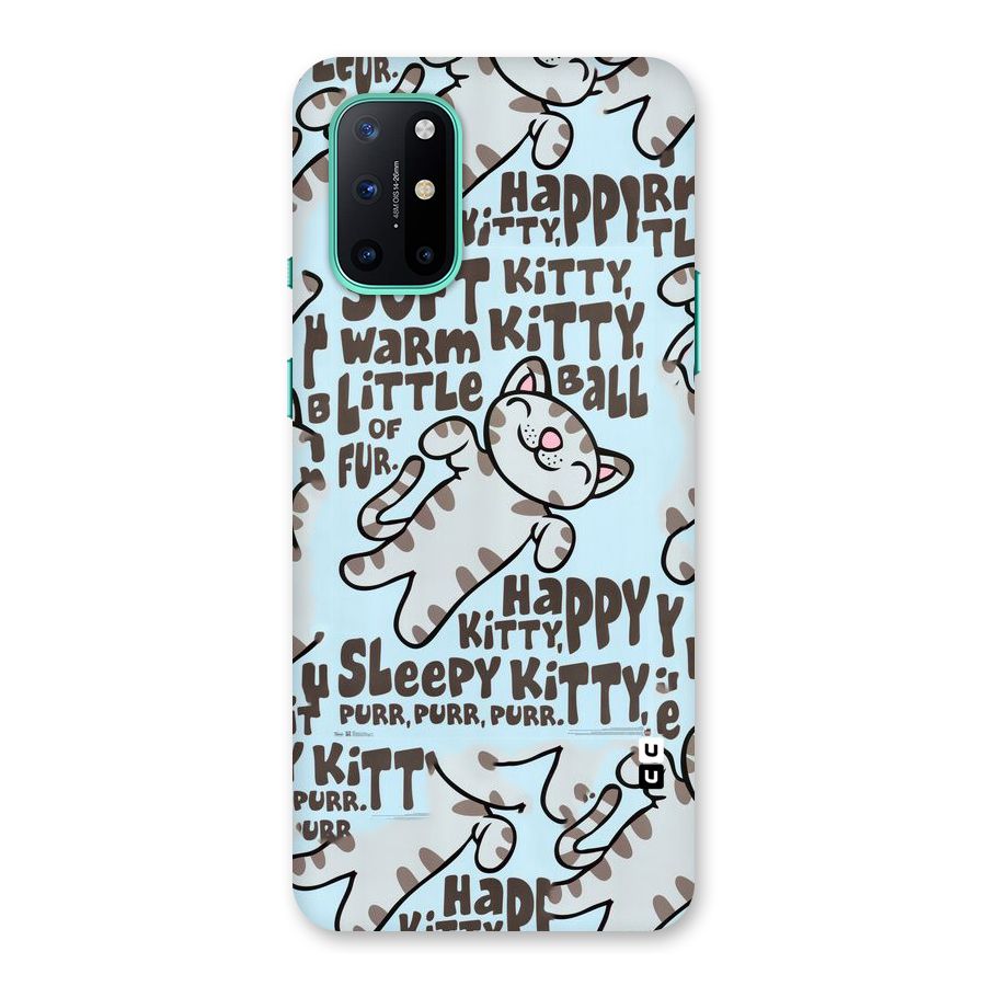 Kitty Pattern Back Case for OnePlus 8T