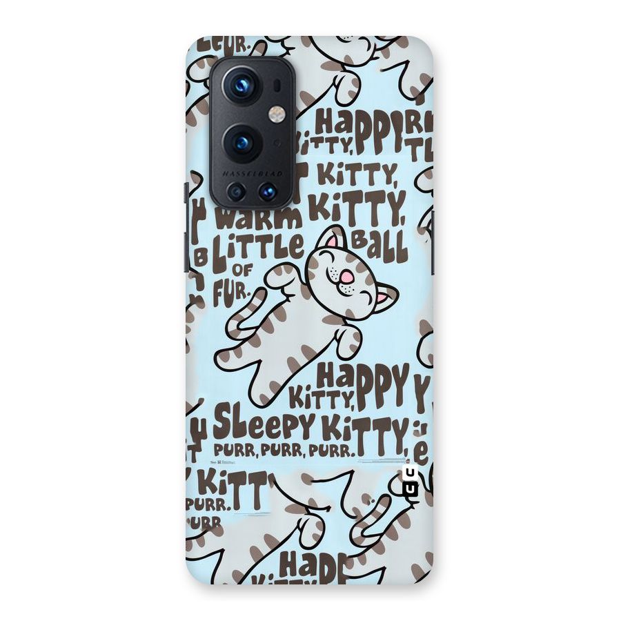 Kitty Pattern Back Case for OnePlus 9 Pro
