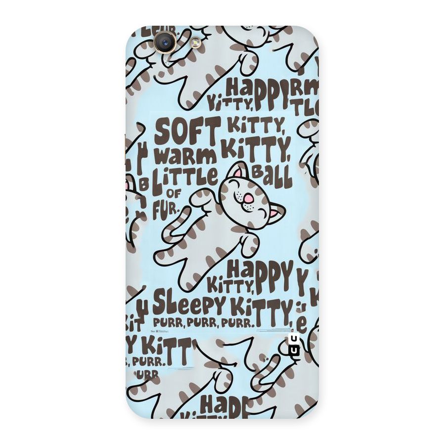 Kitty Pattern Back Case for Oppo A59