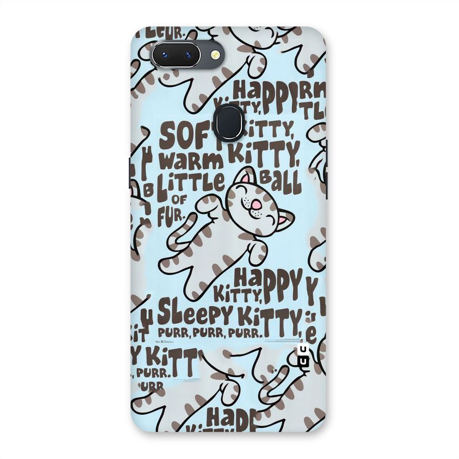 Kitty Pattern Back Case for Oppo Realme 2