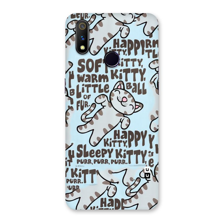 Kitty Pattern Back Case for Realme 3 Pro