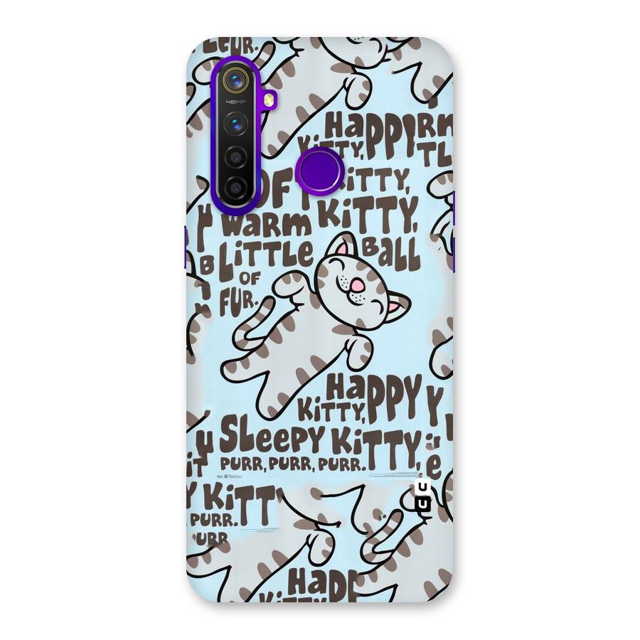 Kitty Pattern Back Case for Realme 5 Pro