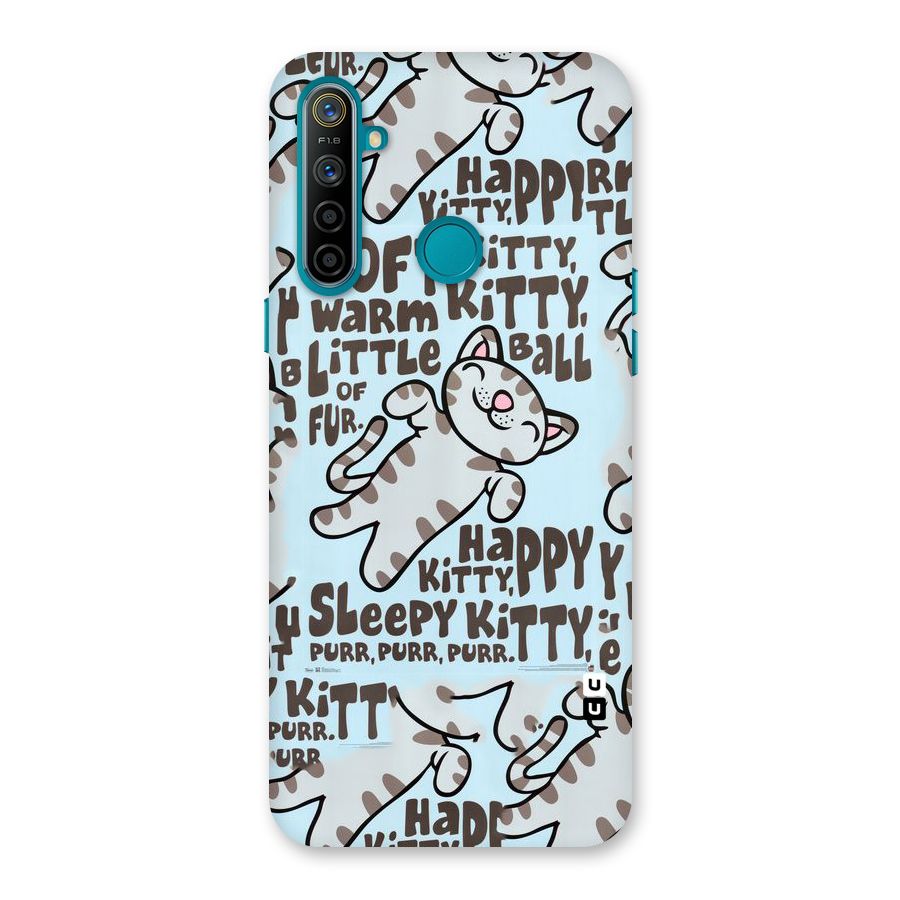 Kitty Pattern Back Case for Realme 5i