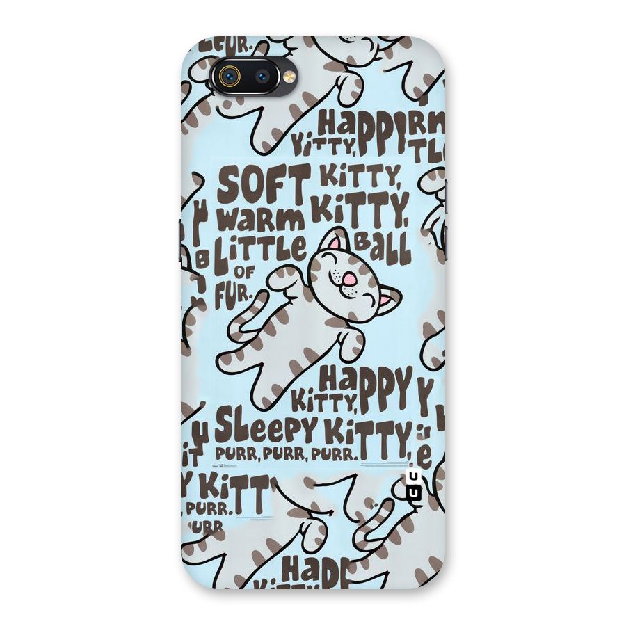 Kitty Pattern Back Case for Realme C2